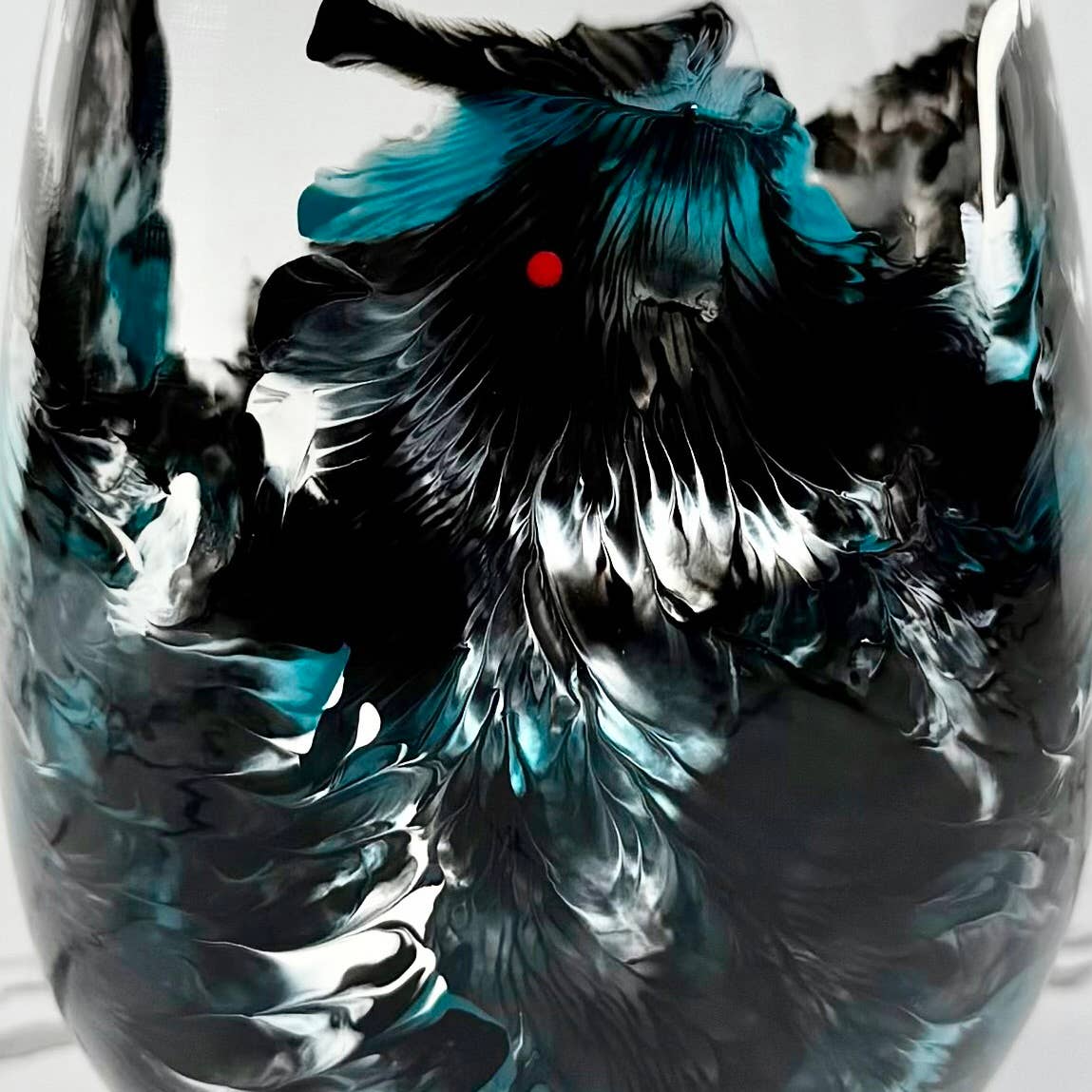 Common Loon Wine Glass