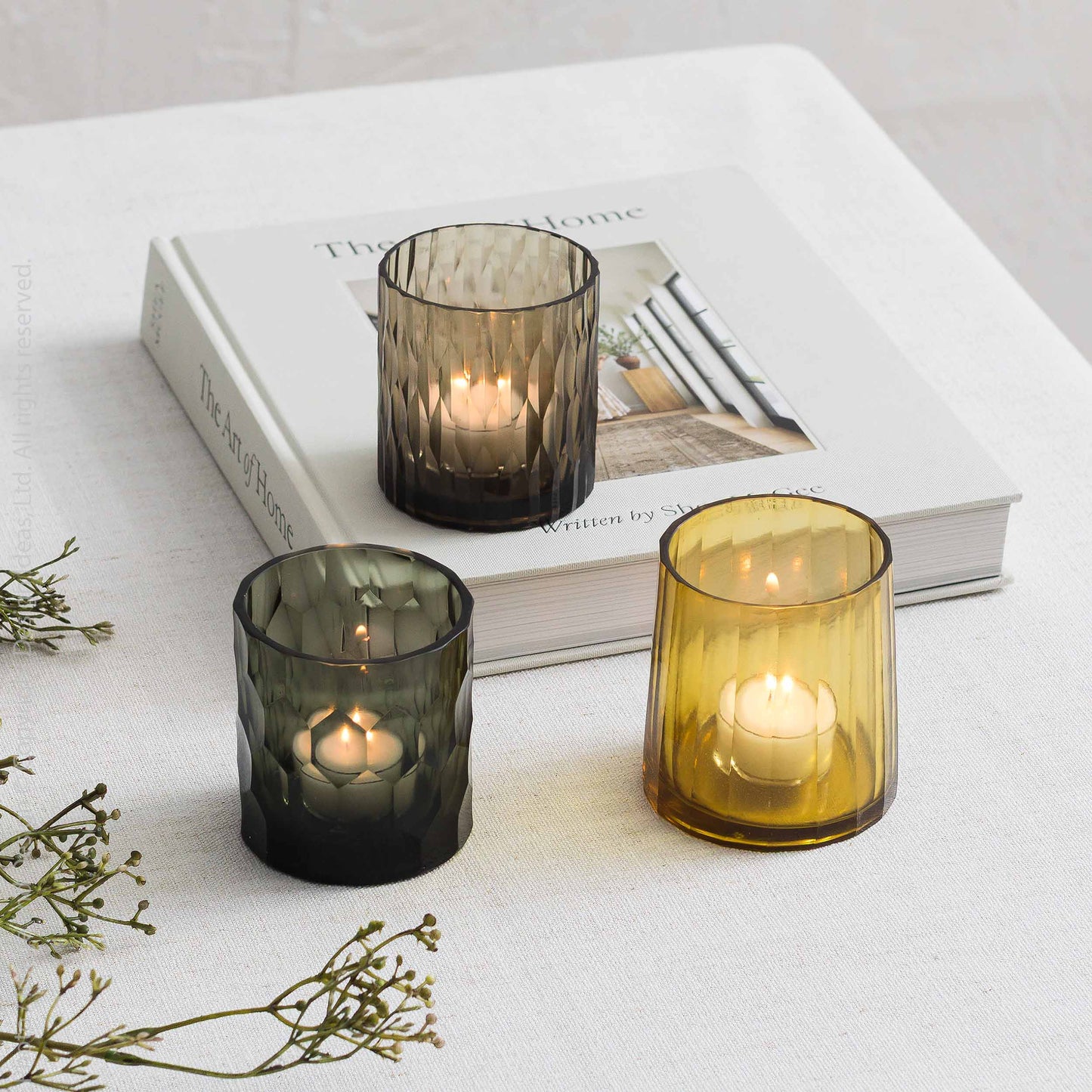 Green Perci™ Candleholder