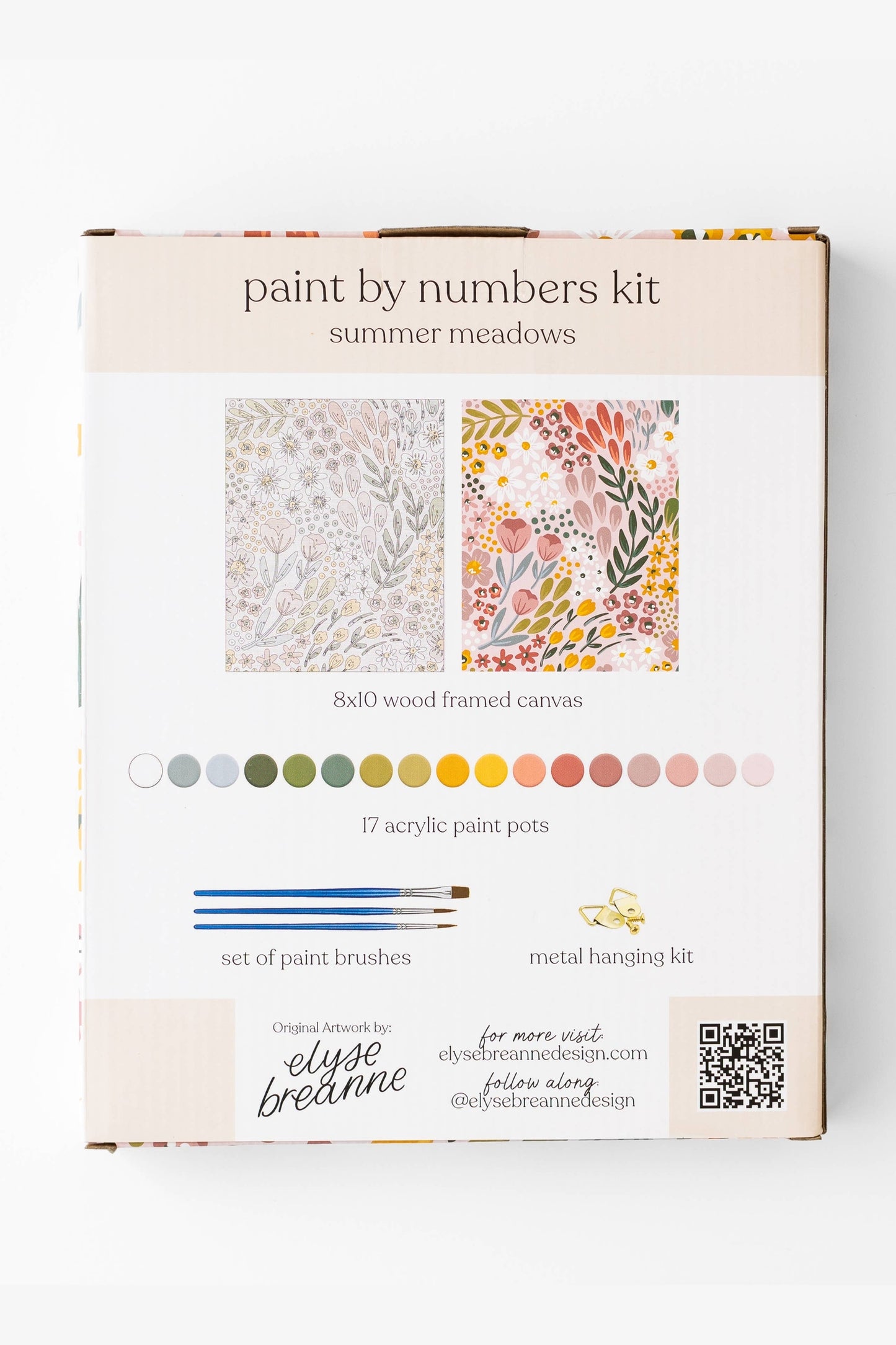 Summer Meadows Paint By Number Kit