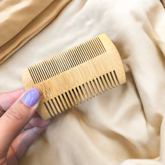 Bamboo Beard Comb