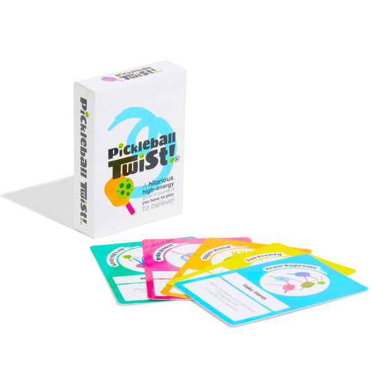 Pickleball Twist On-Court Pickleball Card Game