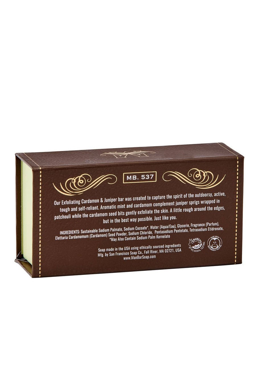 Cardamon & Juniper Exfol. Man Bar