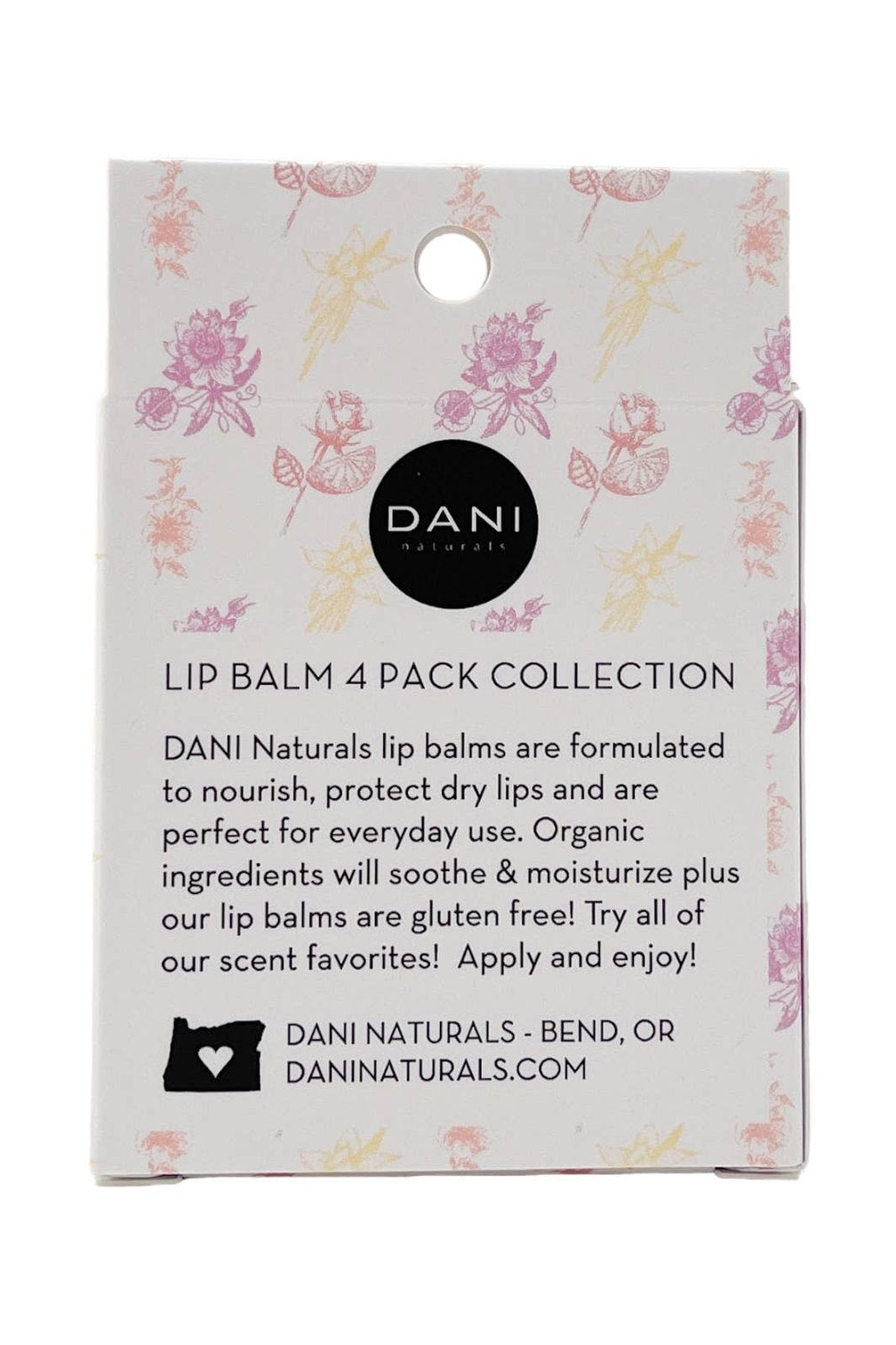 Lip Balm 4 Piece Set - Specialty Scent Collection