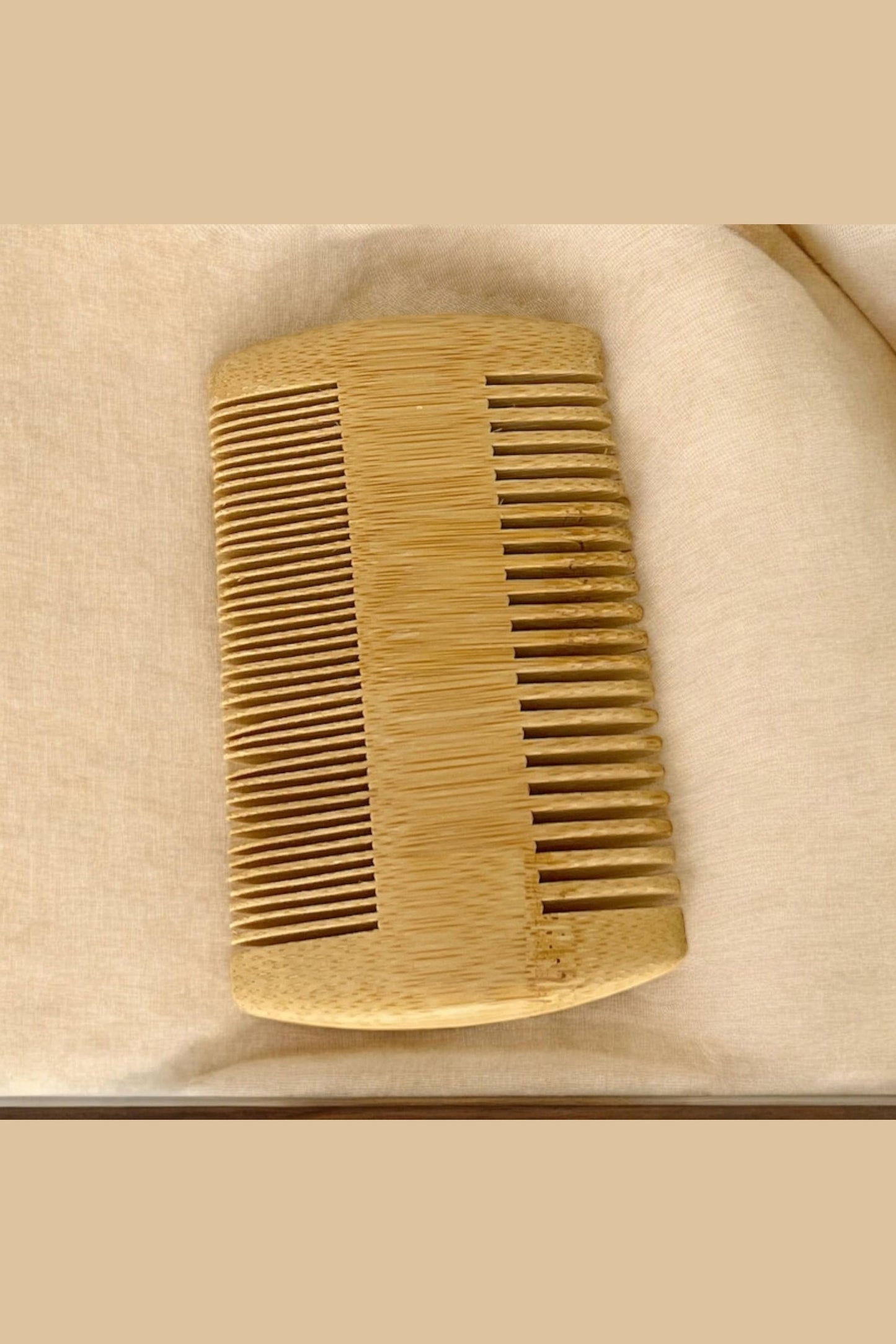 Bamboo Beard Comb