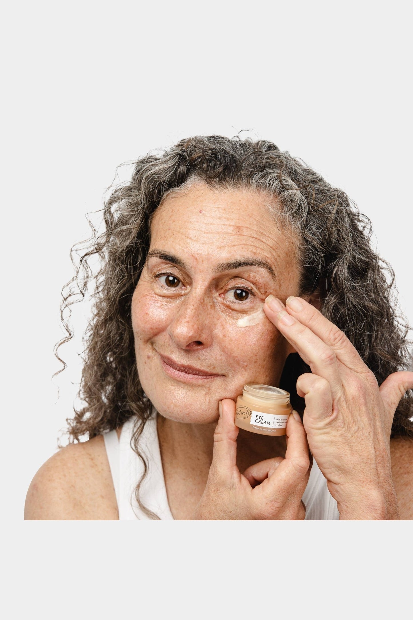 Vegan Hydrating Spa Eye Cream with Hyaluronic Acid + Coffee Oil