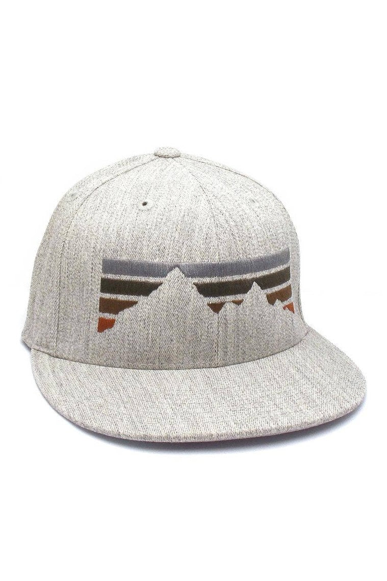 Mountain Fade Hat Snapback Curved Bill