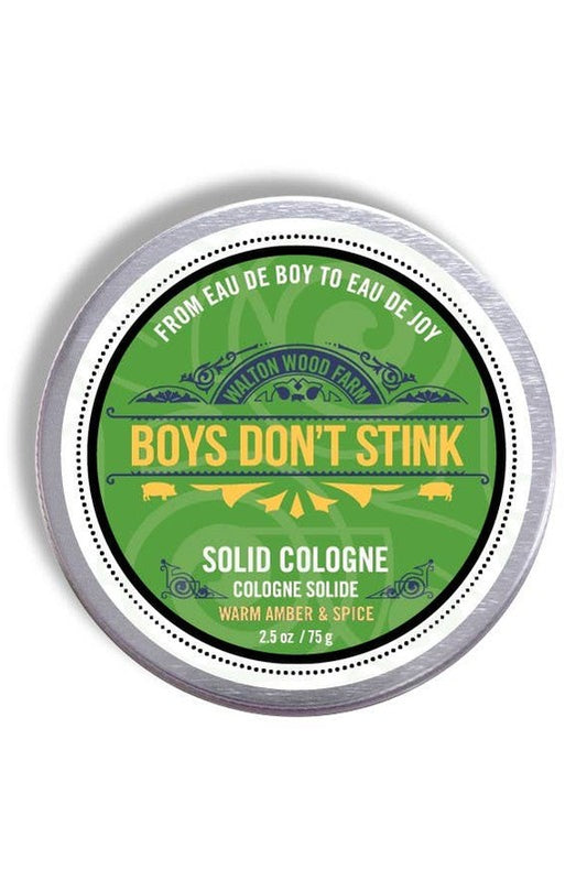 Solid Cologne - Boys Don't Stink 2.5 oz