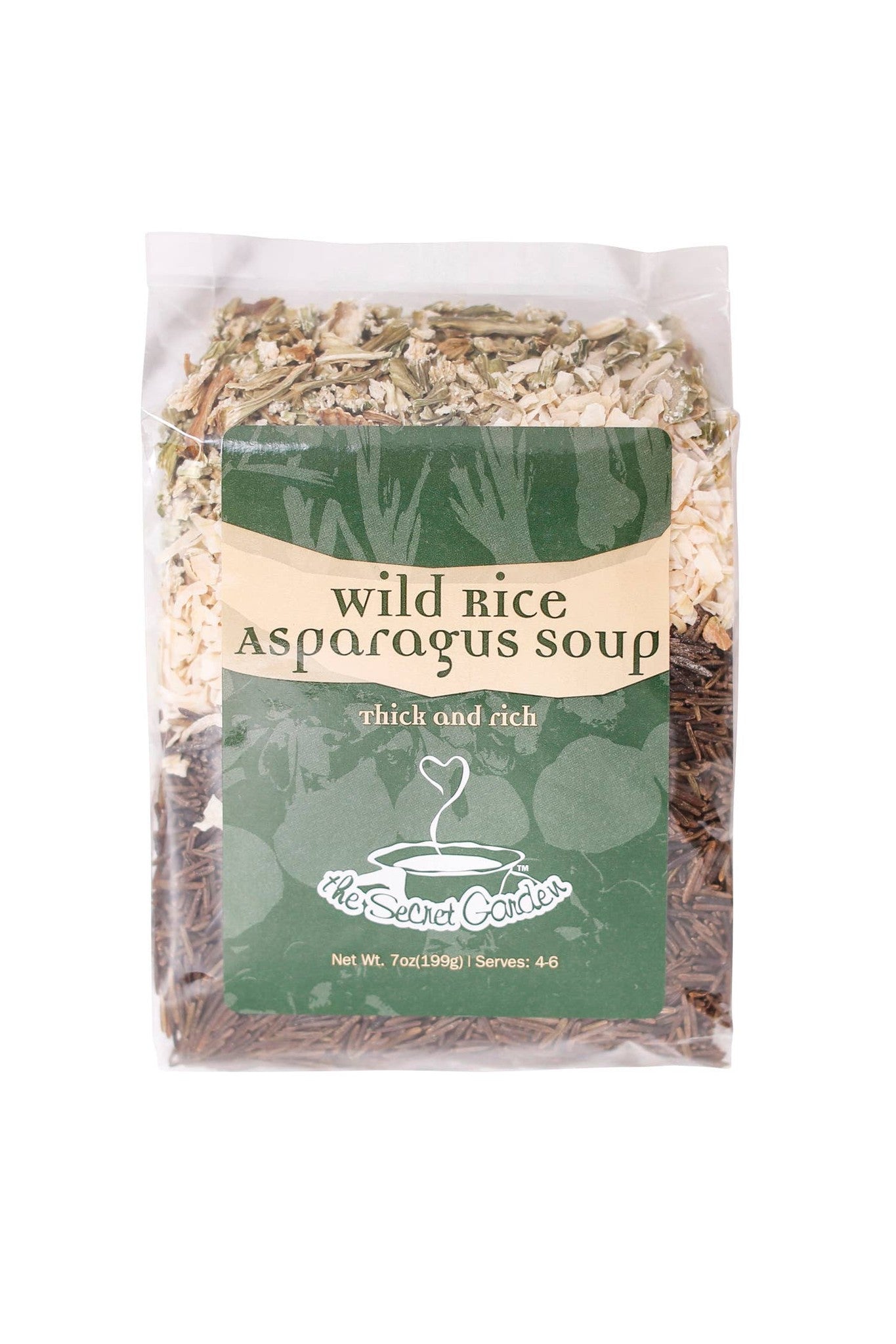 Asparagus Wild Rice Soup