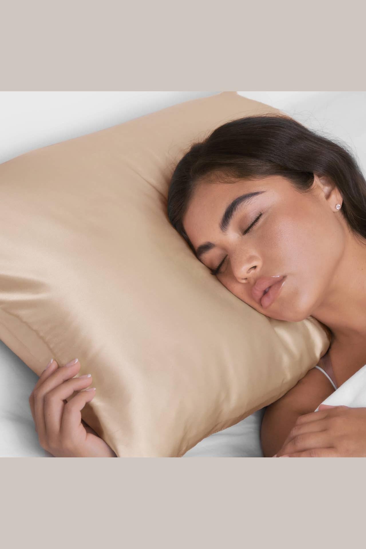 Satin Pillowcase - Champagne