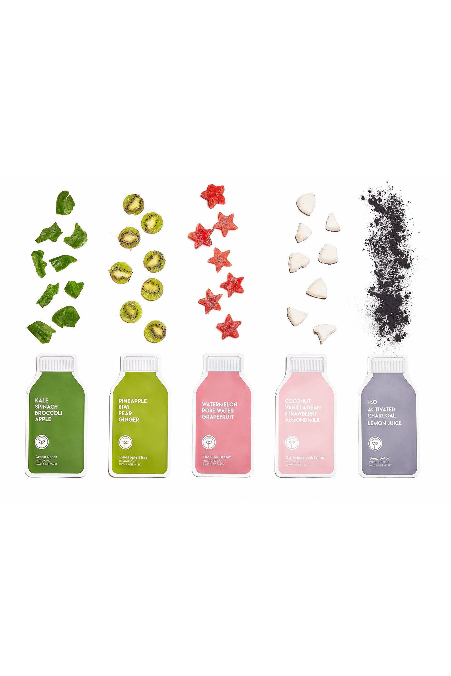 Raw Juice Cleanse Mask Set