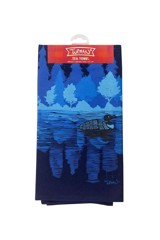 Loon Tea Towel
