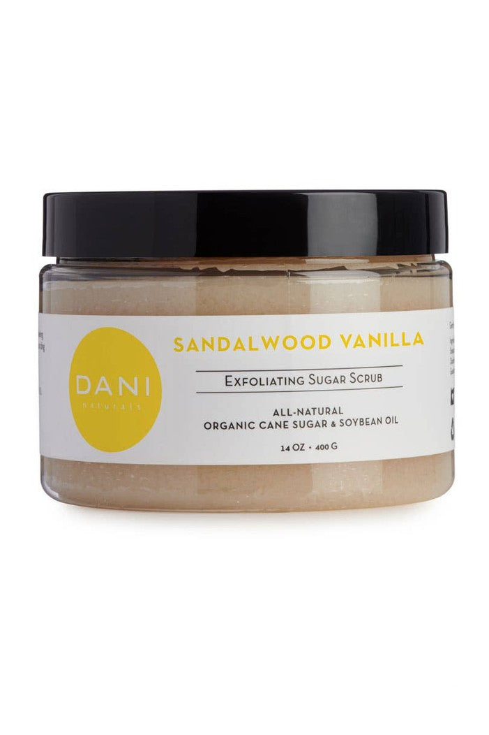Sandalwood Vanilla Sugar Scrub 14oz