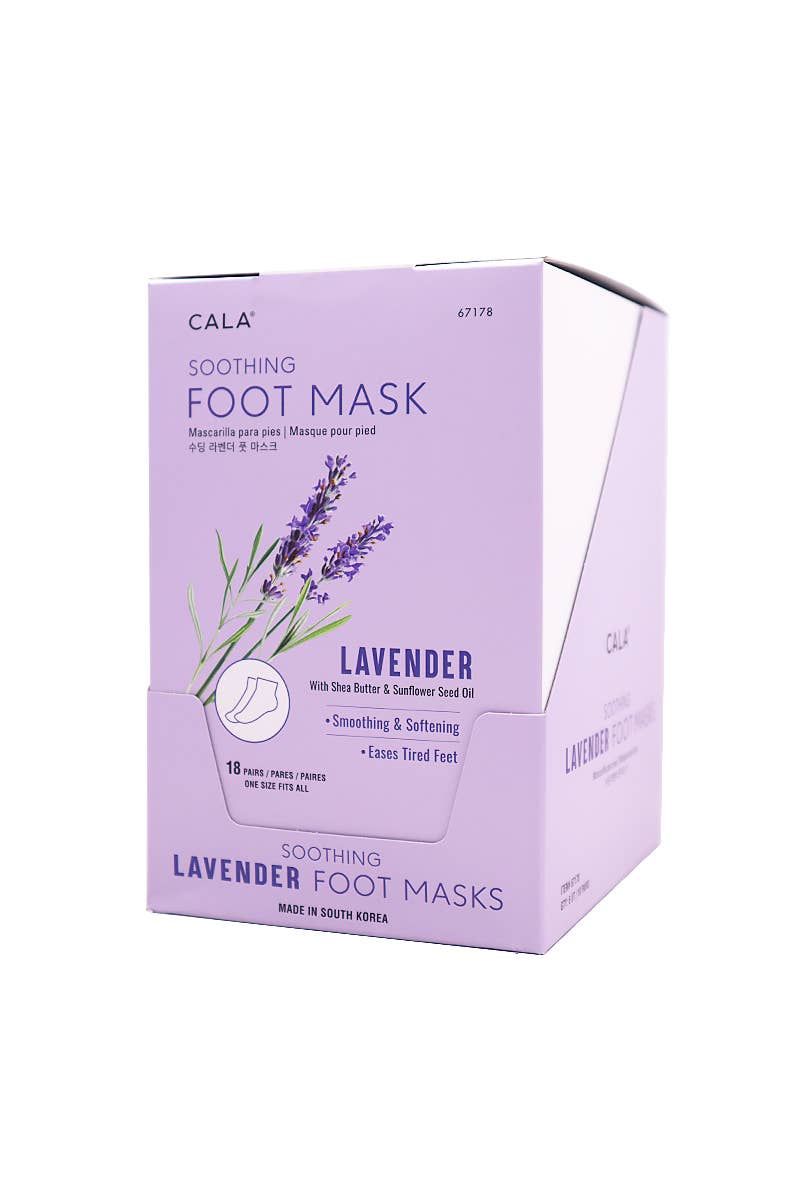 Lavender Soothing Foot Mask Set - 3 Pairs