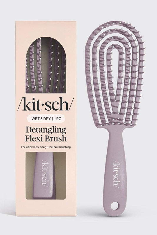 Detangling Flexi Brush - Soft Violet