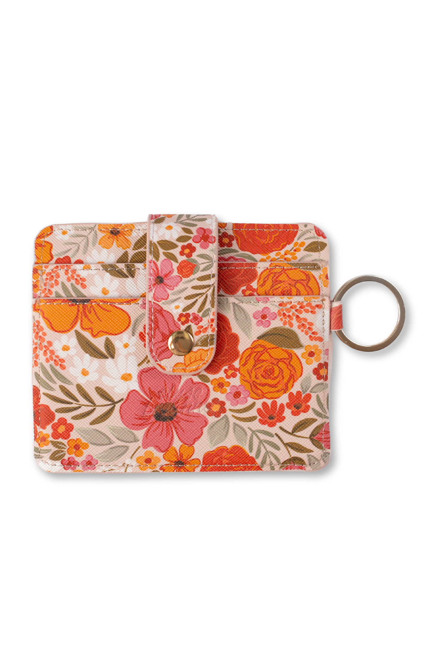 Floral Card Wallet: Pressed Floral