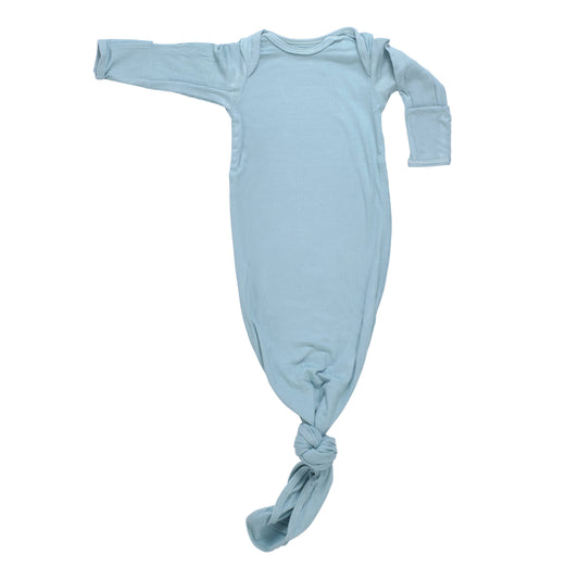 Blue Bird Knotted Gown: Gown Only