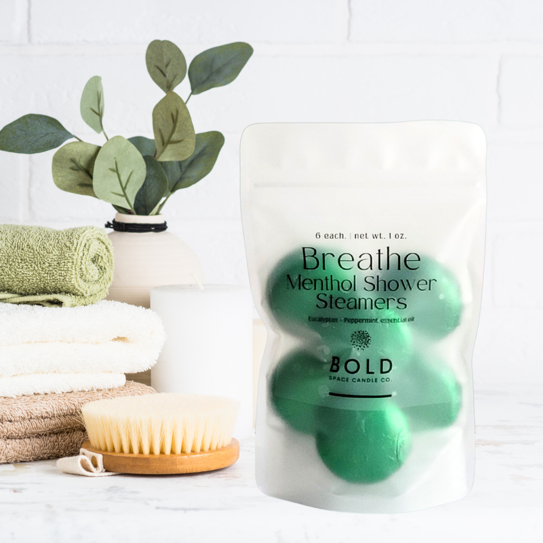 Breathe Shower Steamer – Eucalyptus & Peppermint