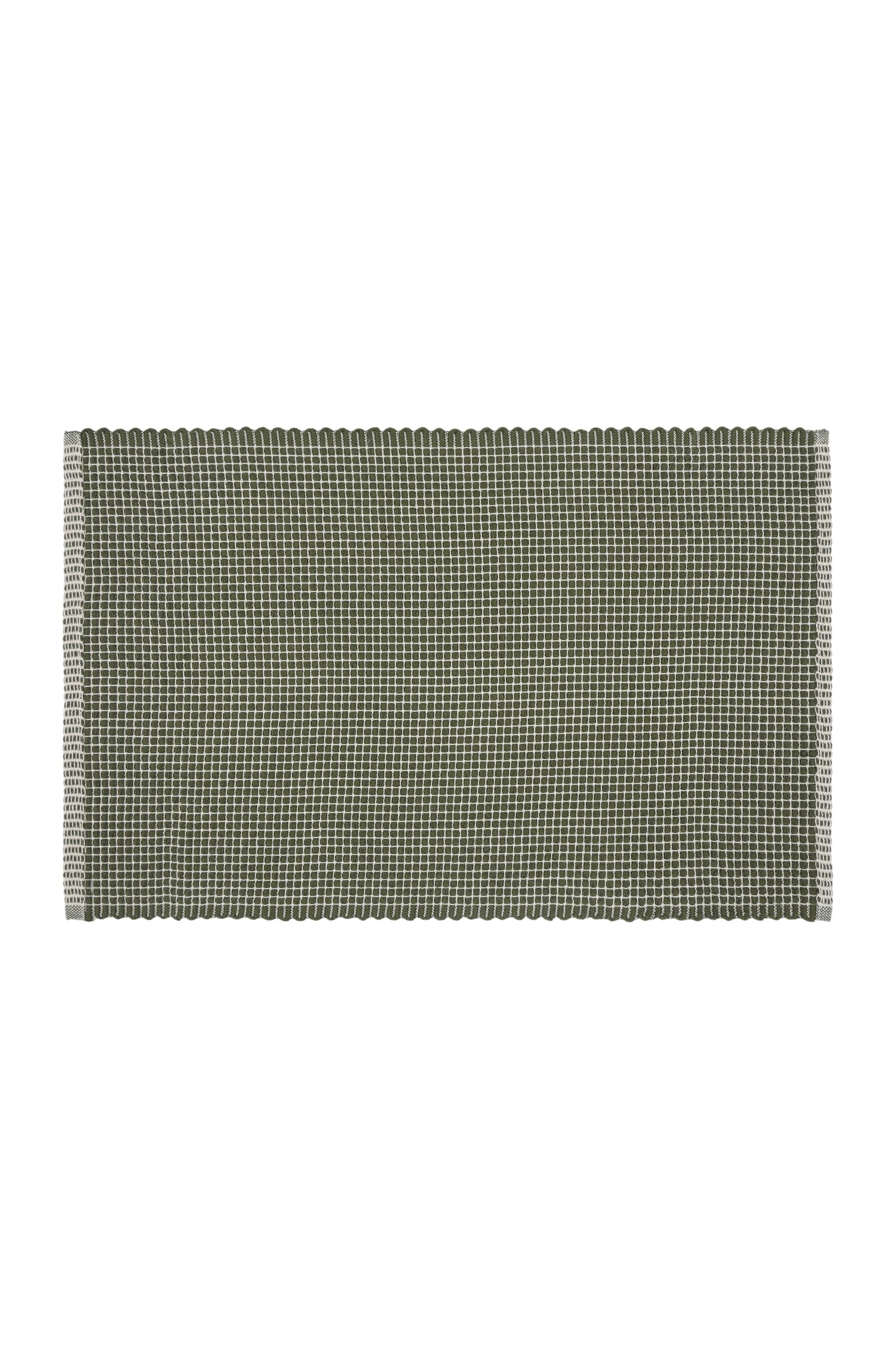 Olive Green Heavy Weave Placemat - S/2