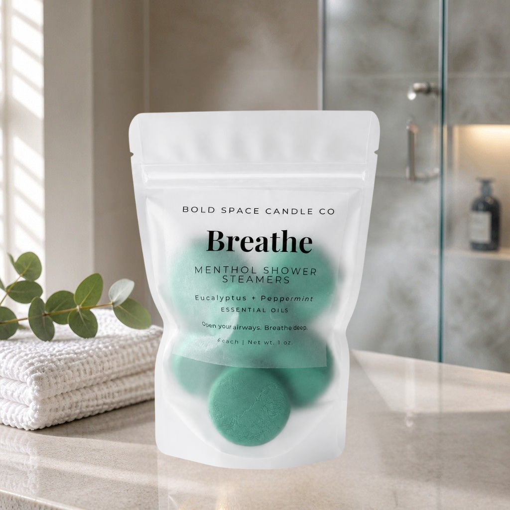 Breathe Shower Steamer – Eucalyptus & Peppermint