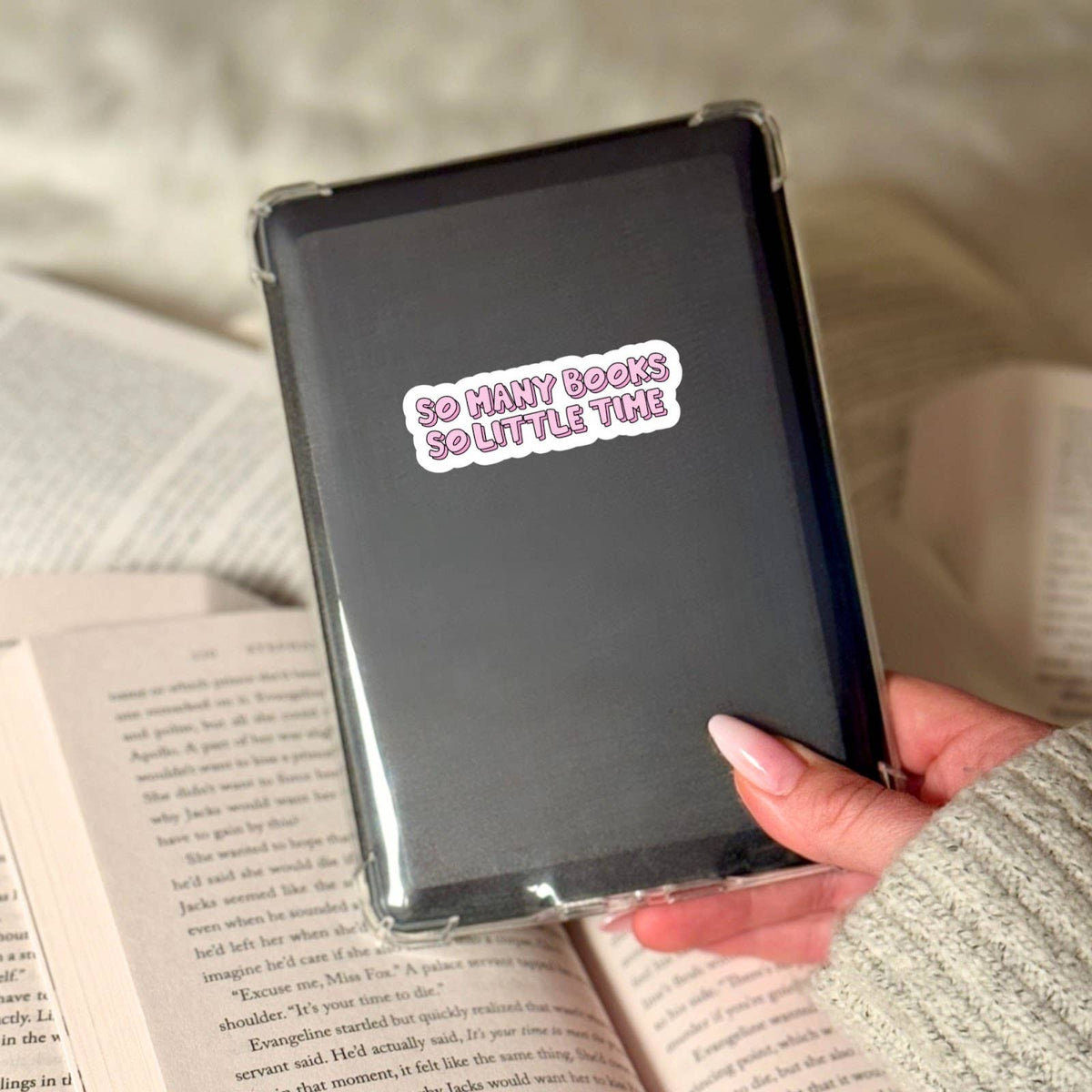 So Many Books So Little Time Sticker