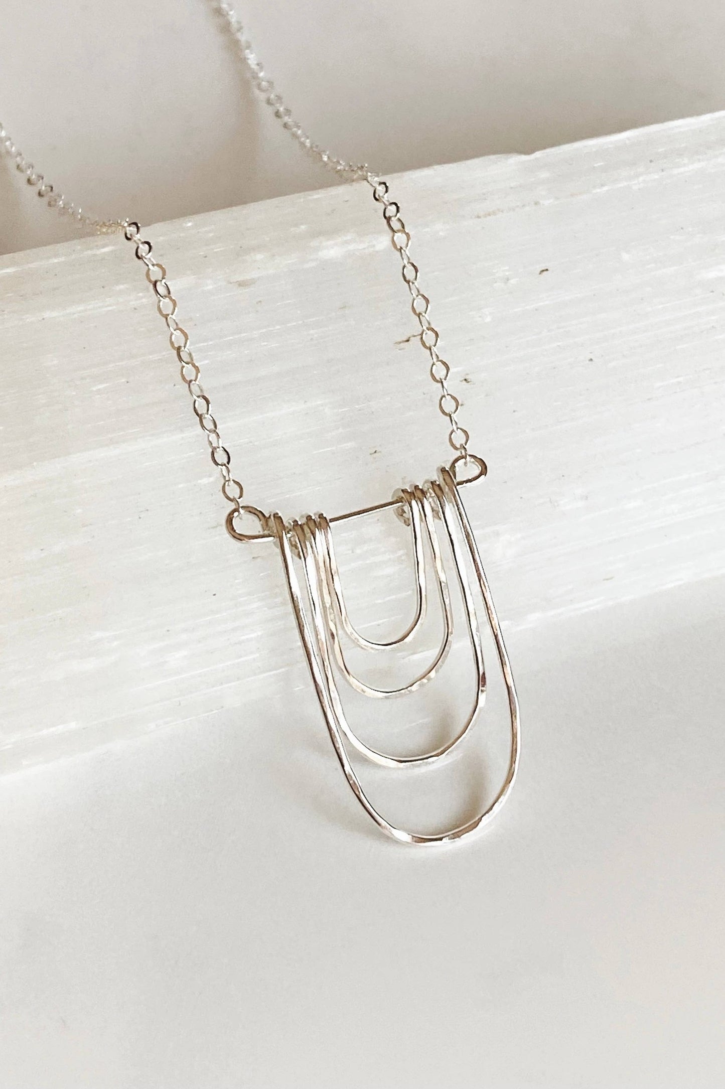 Modern Arc Necklace