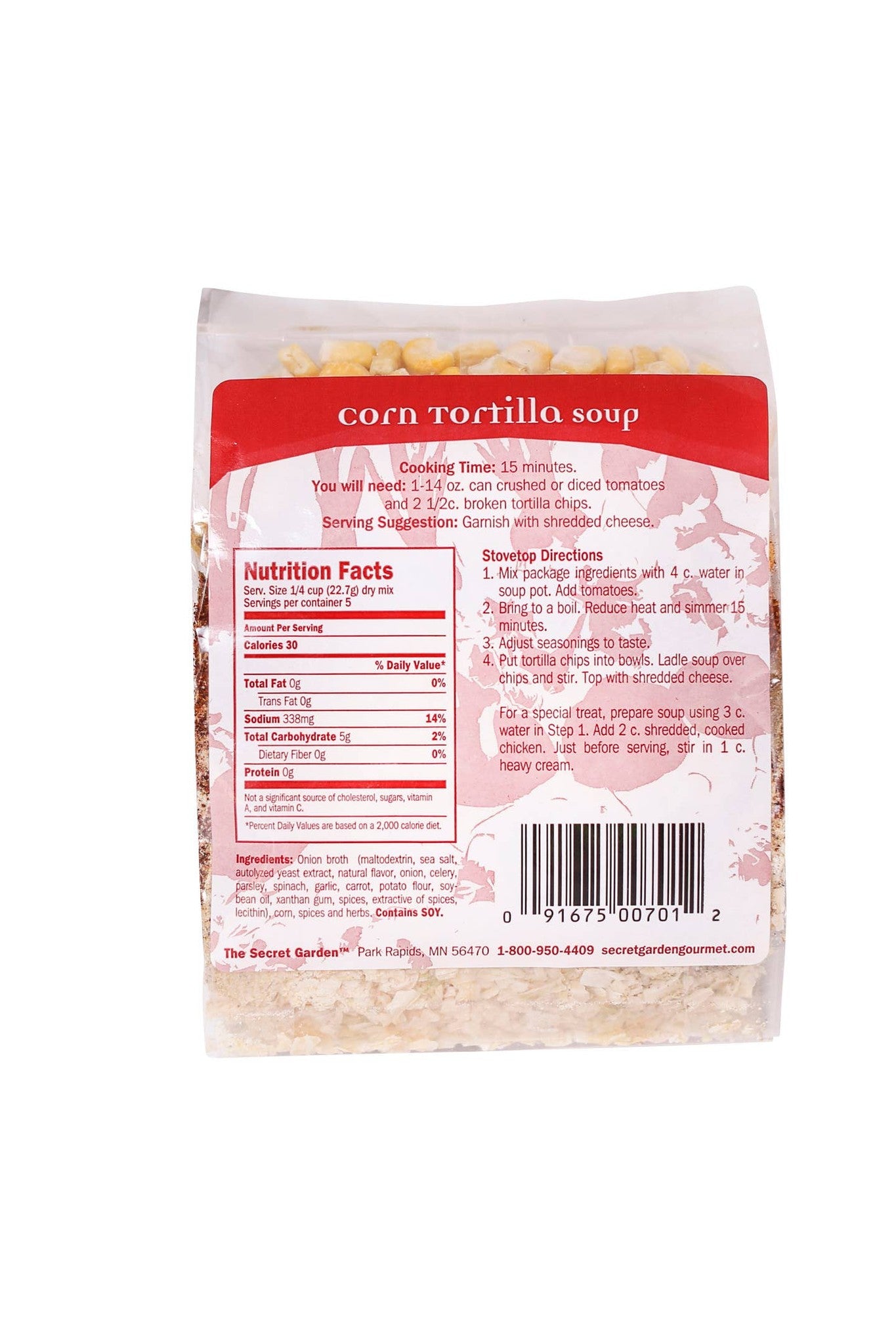 Corn Tortilla Soup