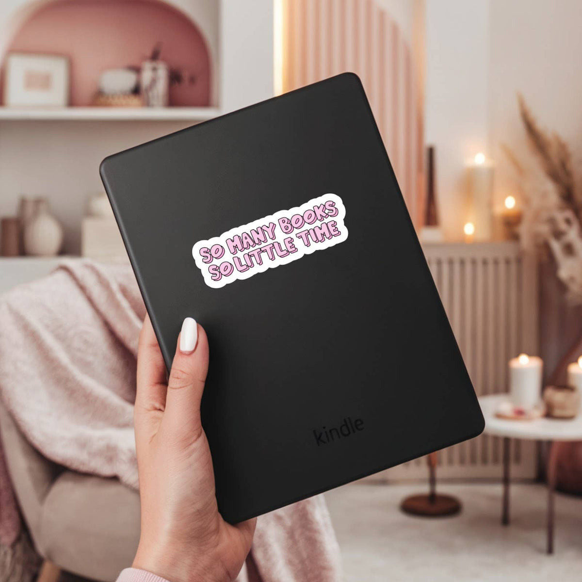 So Many Books So Little Time Sticker