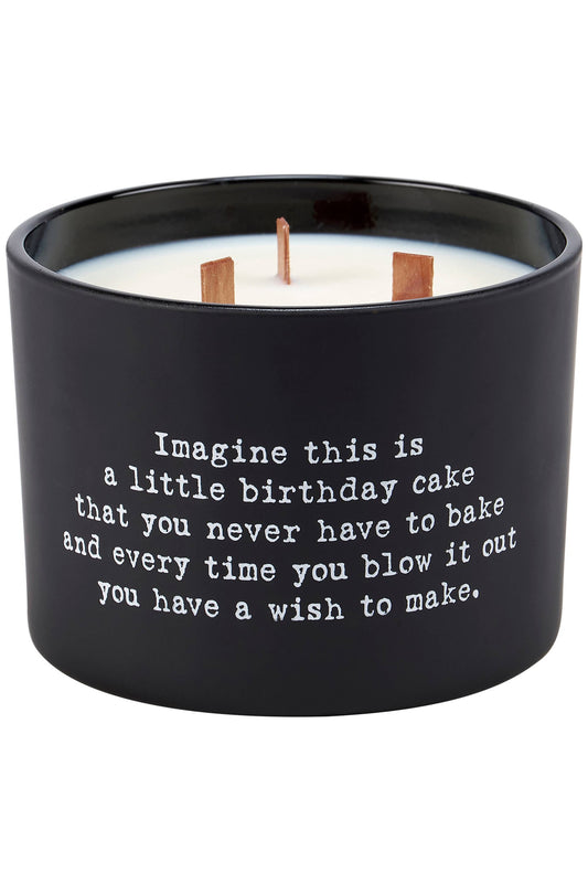 Birthday Poetry Candle