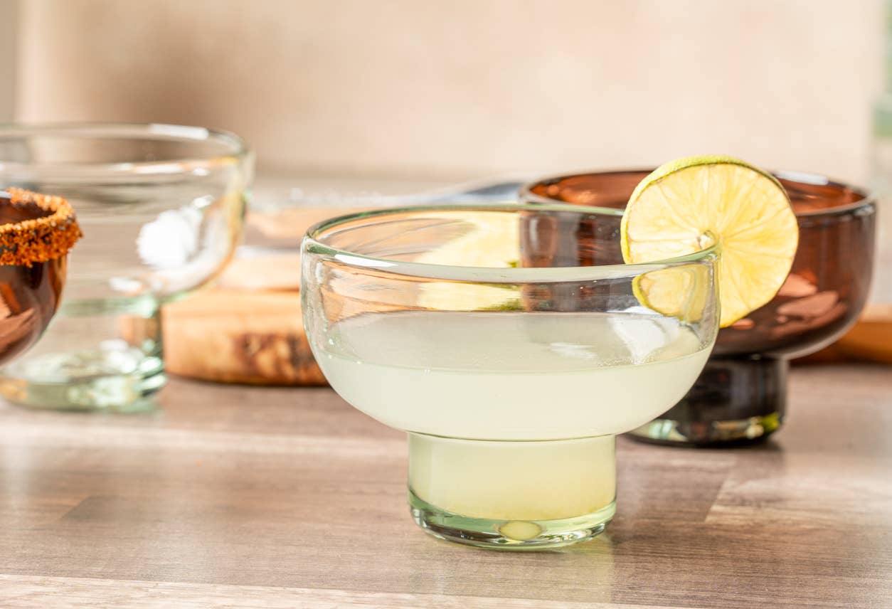 Set of 2 Margarita/Mezcal Tasting Glasses - Clear