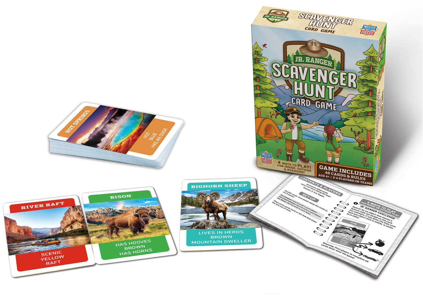 Jr Ranger - Scavenger Hunt Card Game