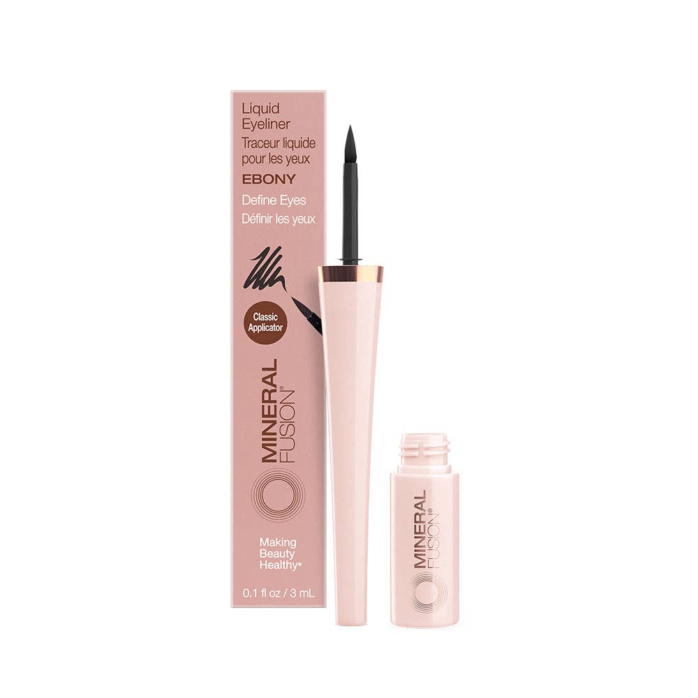 Liquid Mineral Eyeliner: Ebony / .10 fl.oz