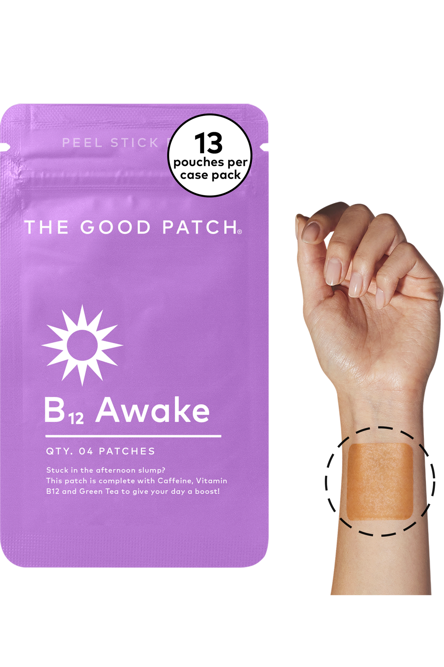 B12 Awake Wearable Wellness Patch