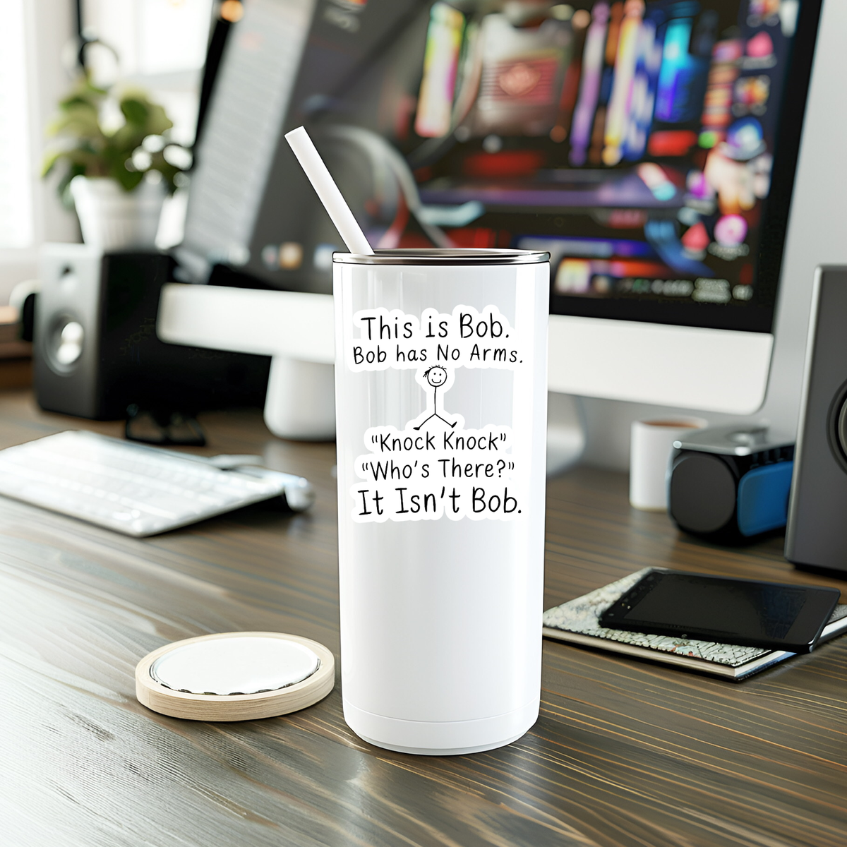 This Is Bob Vinyl Sticker