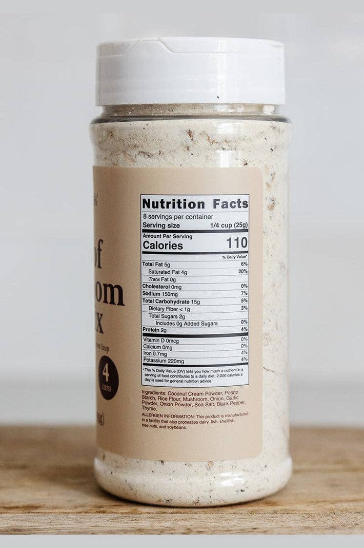 Cream of Mushroom Soup Mix: Standard 10.4 oz