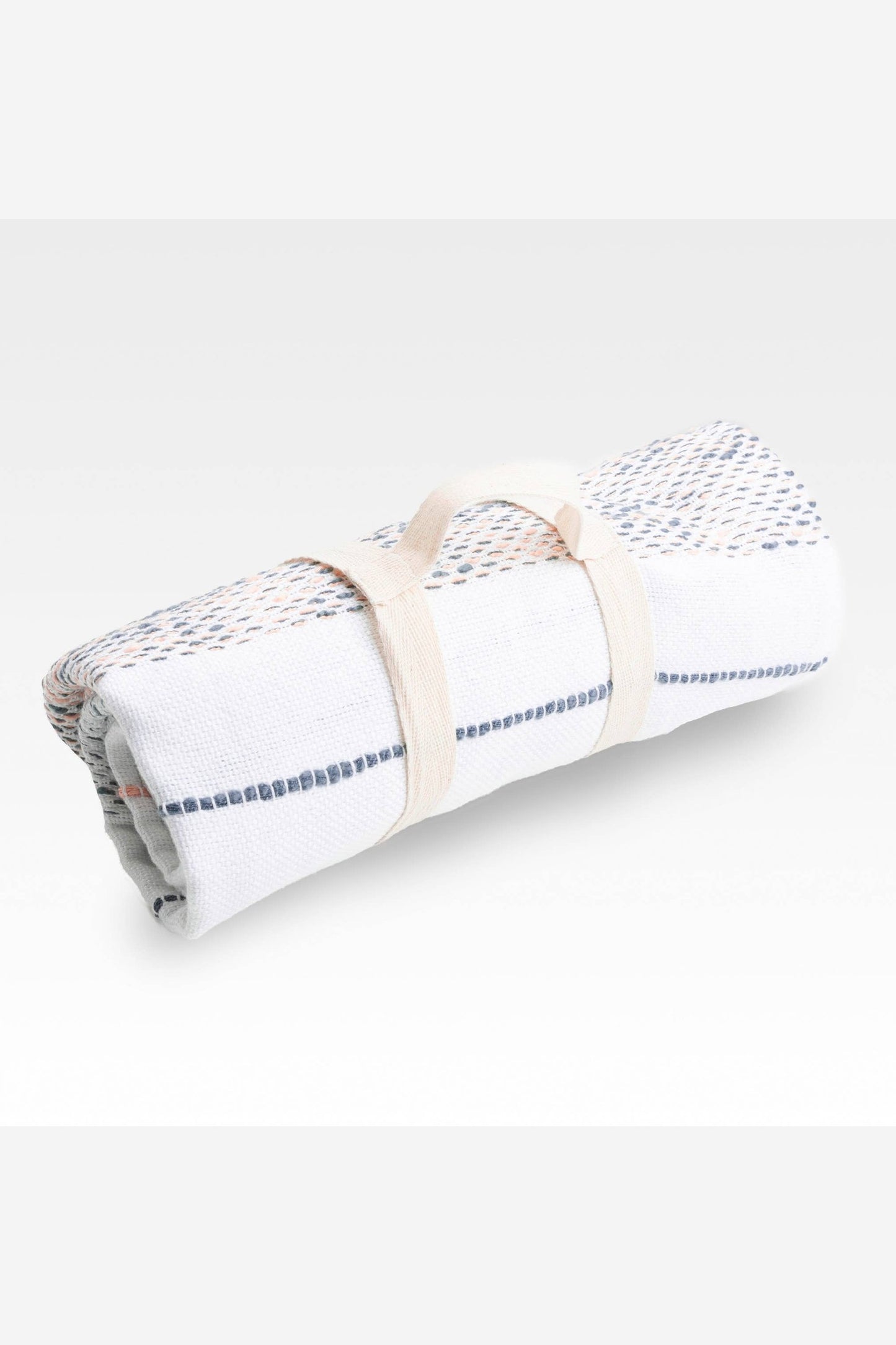 Tylanne 50x70" Indoor/Outdoor Recycled Woven Throw Blanket: Sage