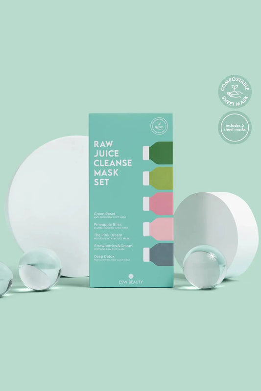 Raw Juice Cleanse Mask Set