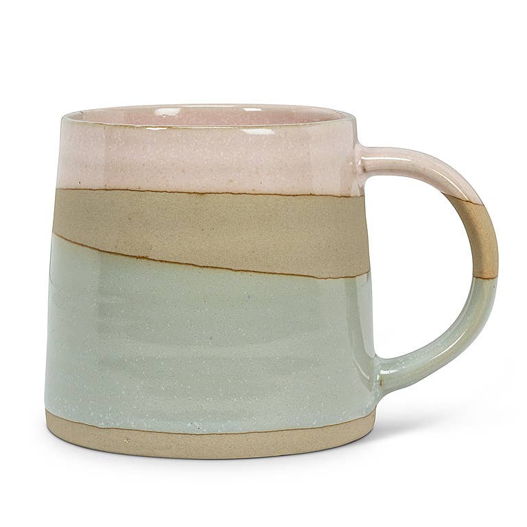 Pink/Blue Rustic Style Mug