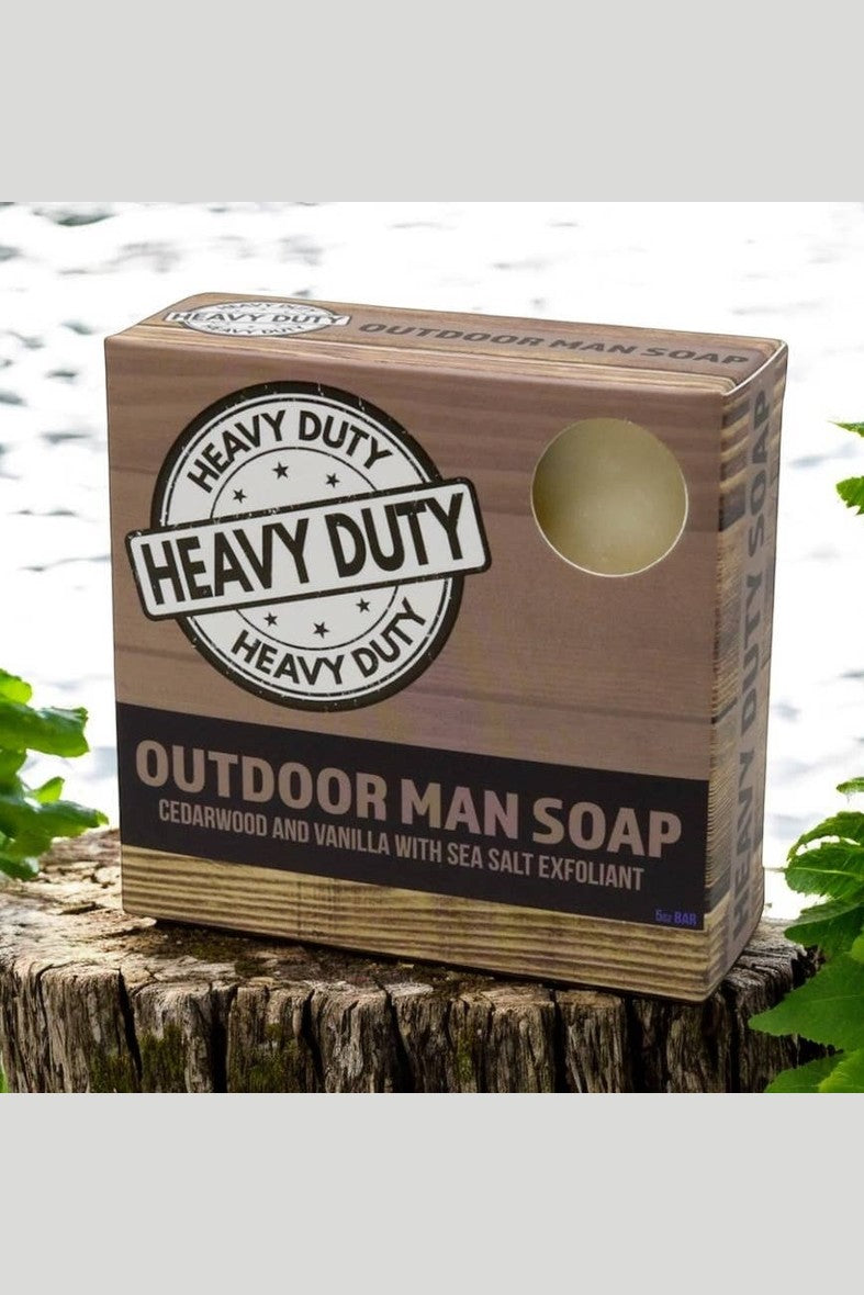 Outdoor Man Heavy Duty Soap | Cedarwood & Vanilla