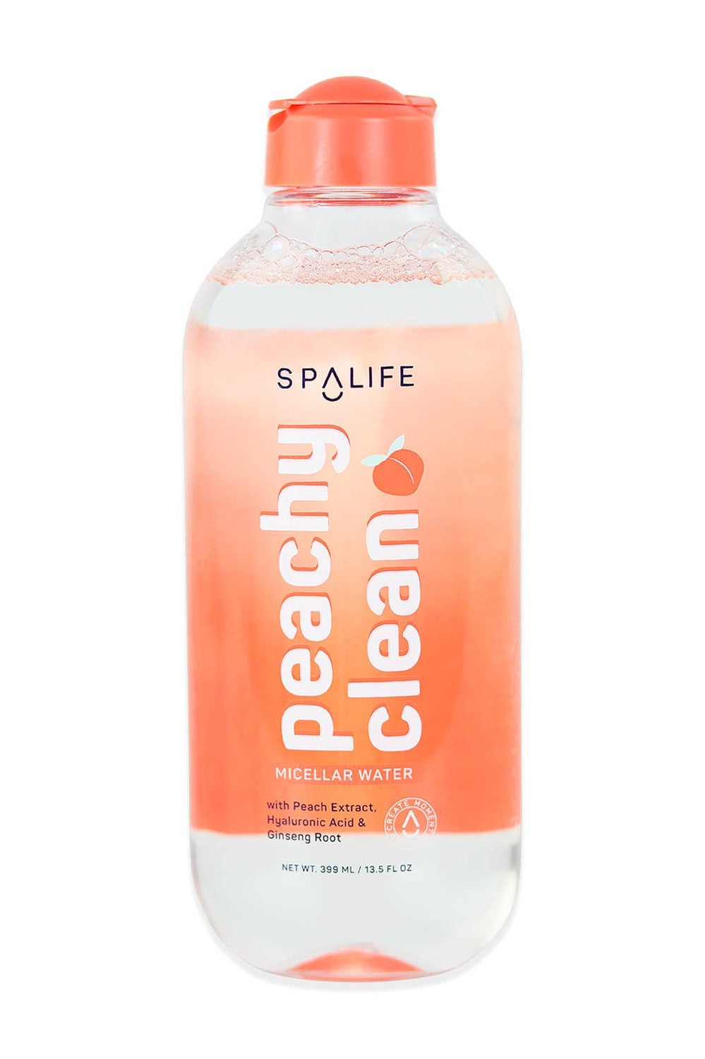 Peachy Clean Micellar Water & Hyaluronic Acid Makeup Remover