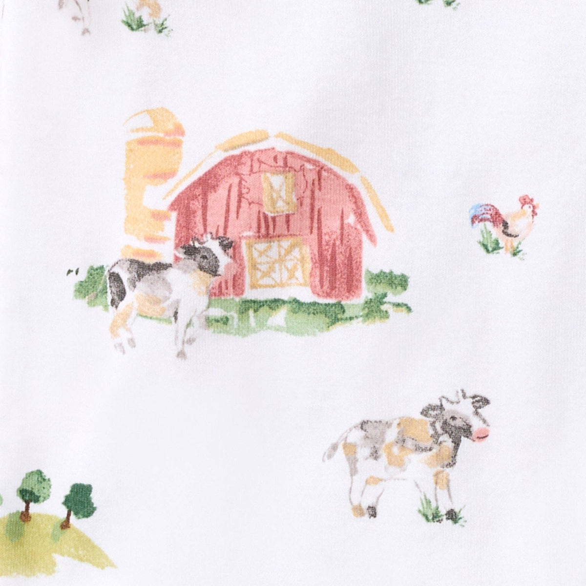 Barnyard Organic Cotton Sleep & Play: 0-3M