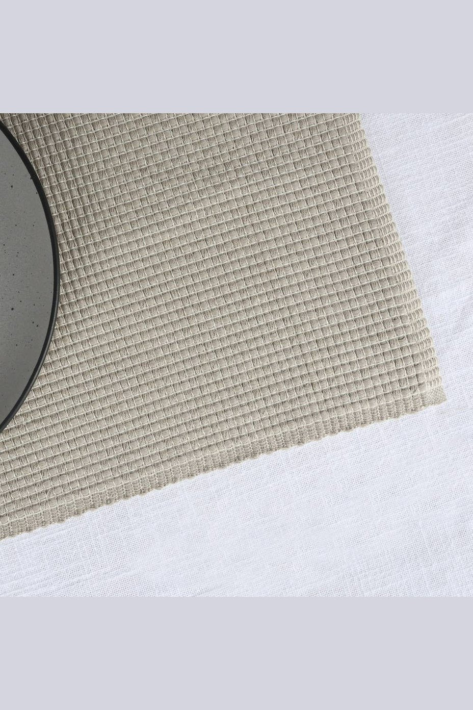 Taupe Heavy Weave Placemat