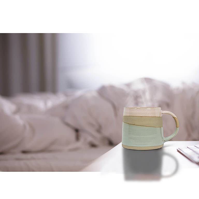 Pink/Blue Rustic Style Mug