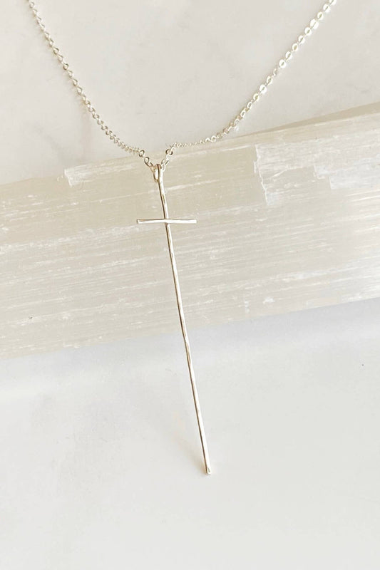 Modern Cross Necklace