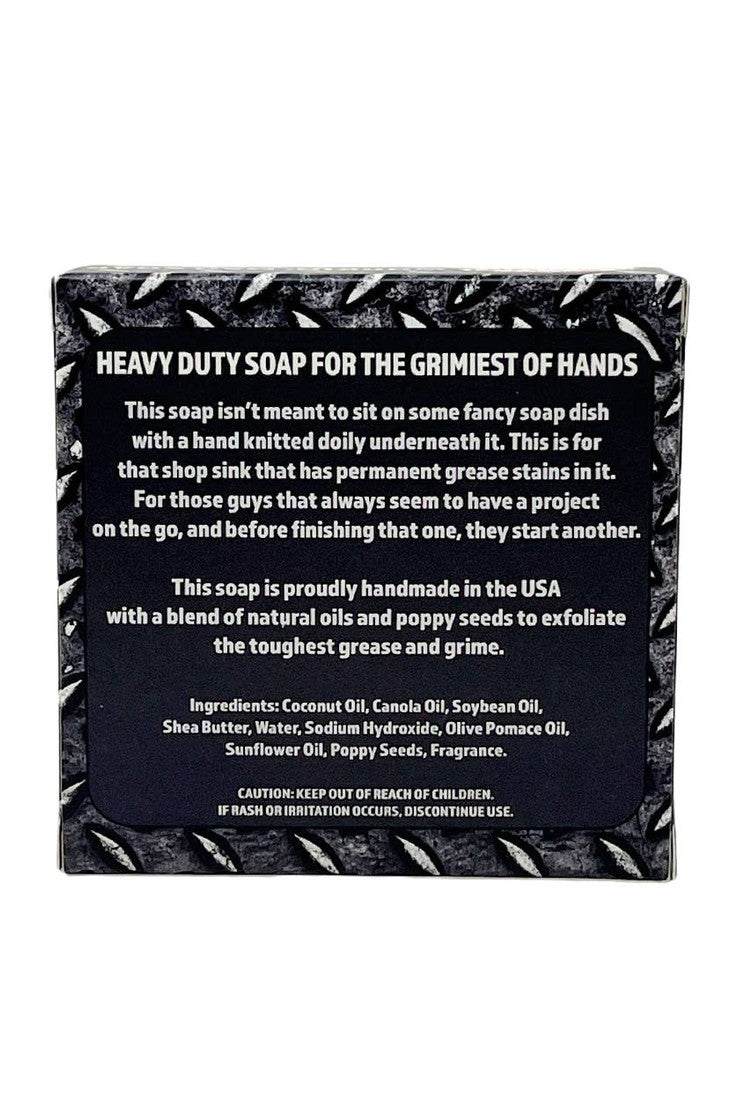 Workin' Man Heavy Duty Soap | Orange Citrus & Poppy Seeds