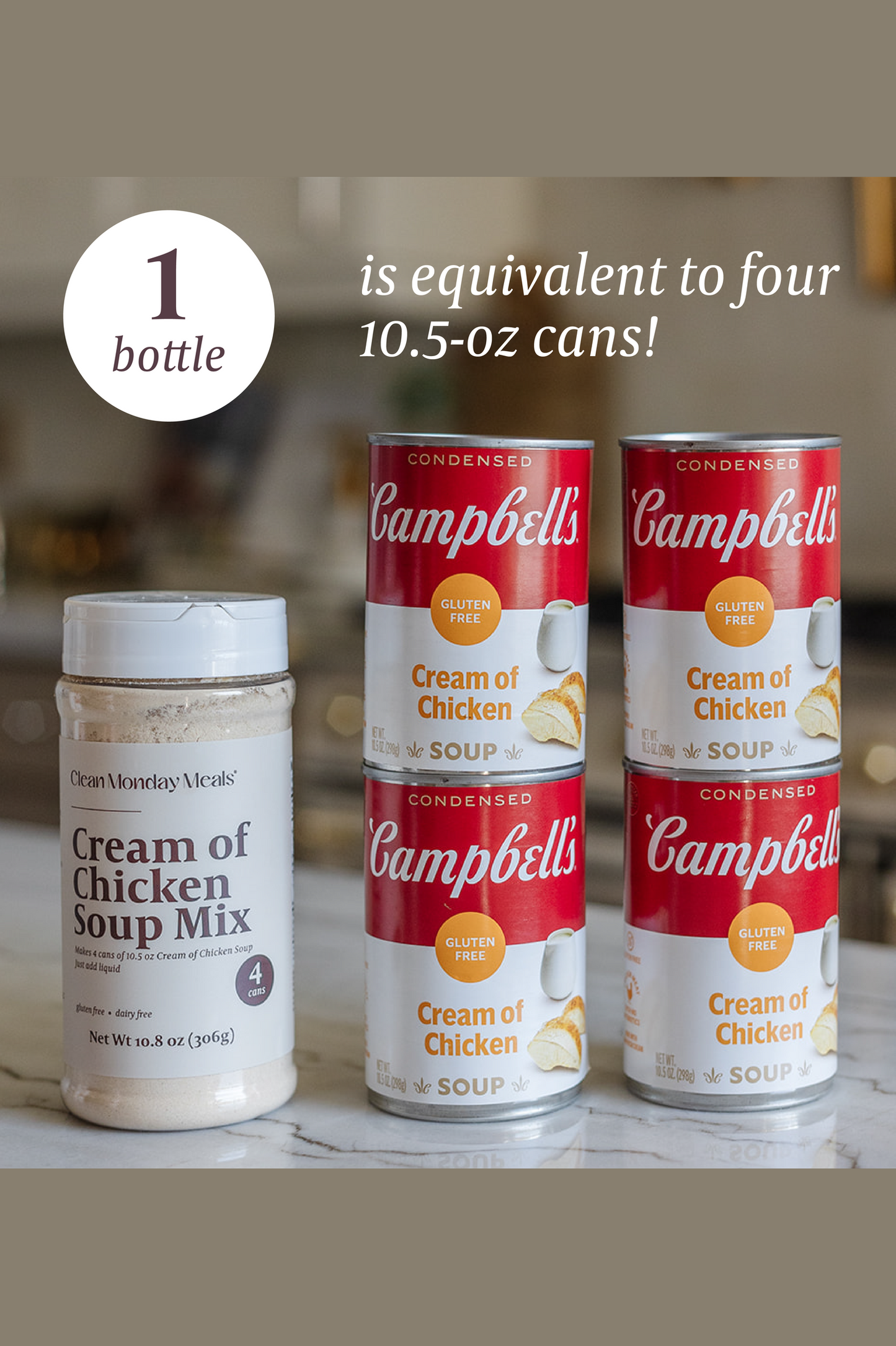 Cream of Chicken Soup Mix: Standard 10.8 oz
