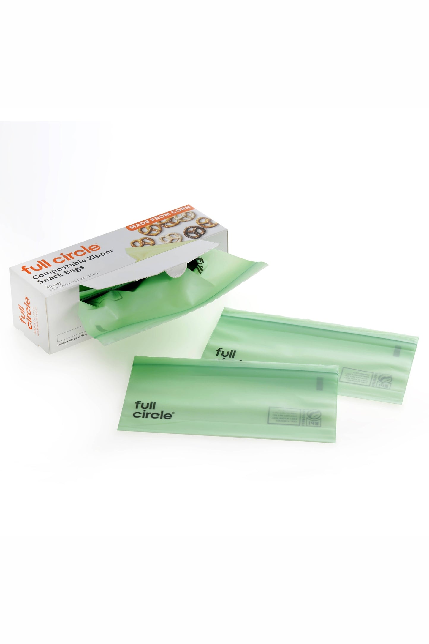 Compostable Zipper Bags: Gallon - 25ct