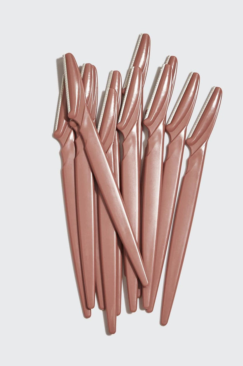 Terracotta Recycled Plastic Dermaplaners 12pc Set