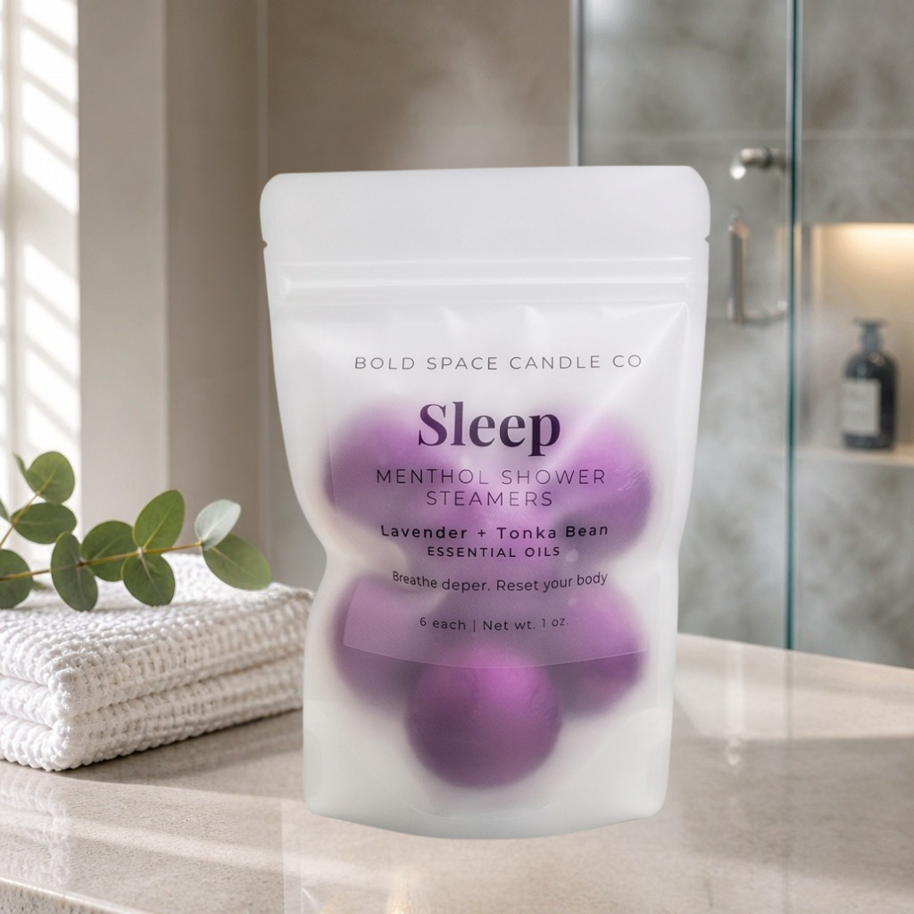 Sleep Shower Steamers – Calming Aromatherapy for Bedtime