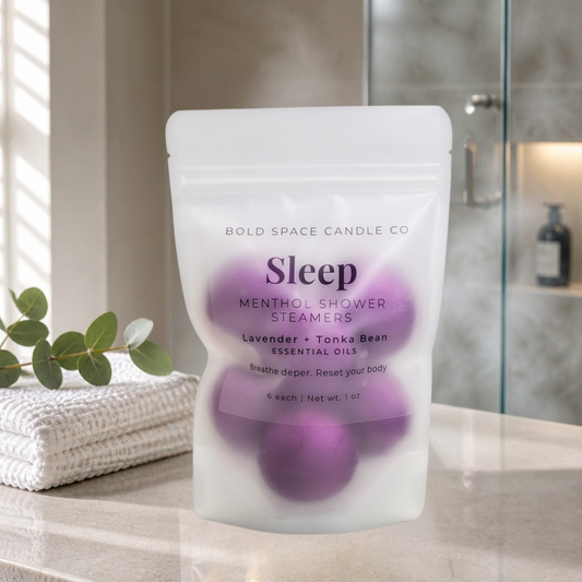 Sleep Shower Steamers – Calming Aromatherapy for Bedtime