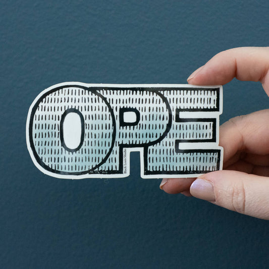 OPE Sticker